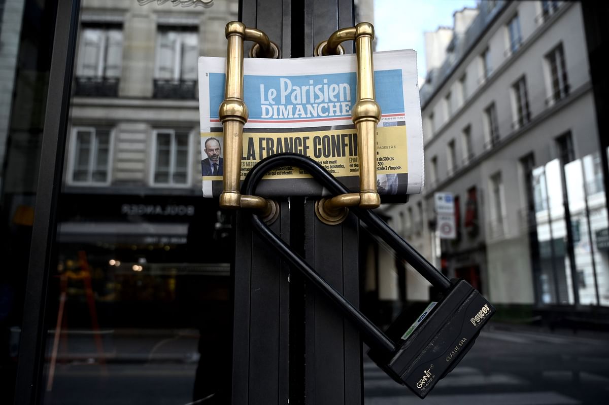 France shuts 'non-essential' public places amid virus outbreak