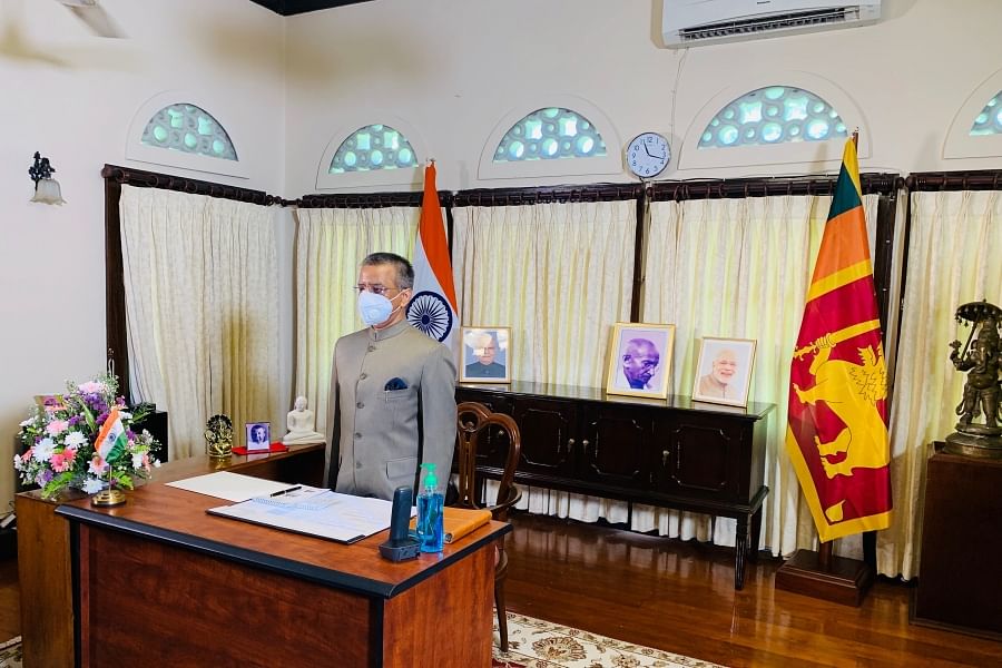 'New Normal' in Corona-Era Diplomacy: India's envoy virtually presents Letter of Credence to Sri Lankan Prez