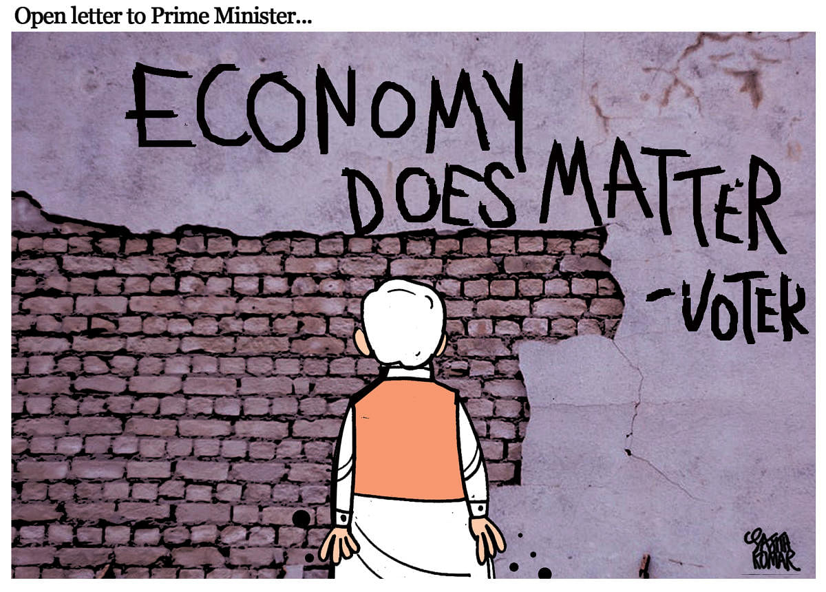 DH Toon | Economy does matter, voters tell PM
