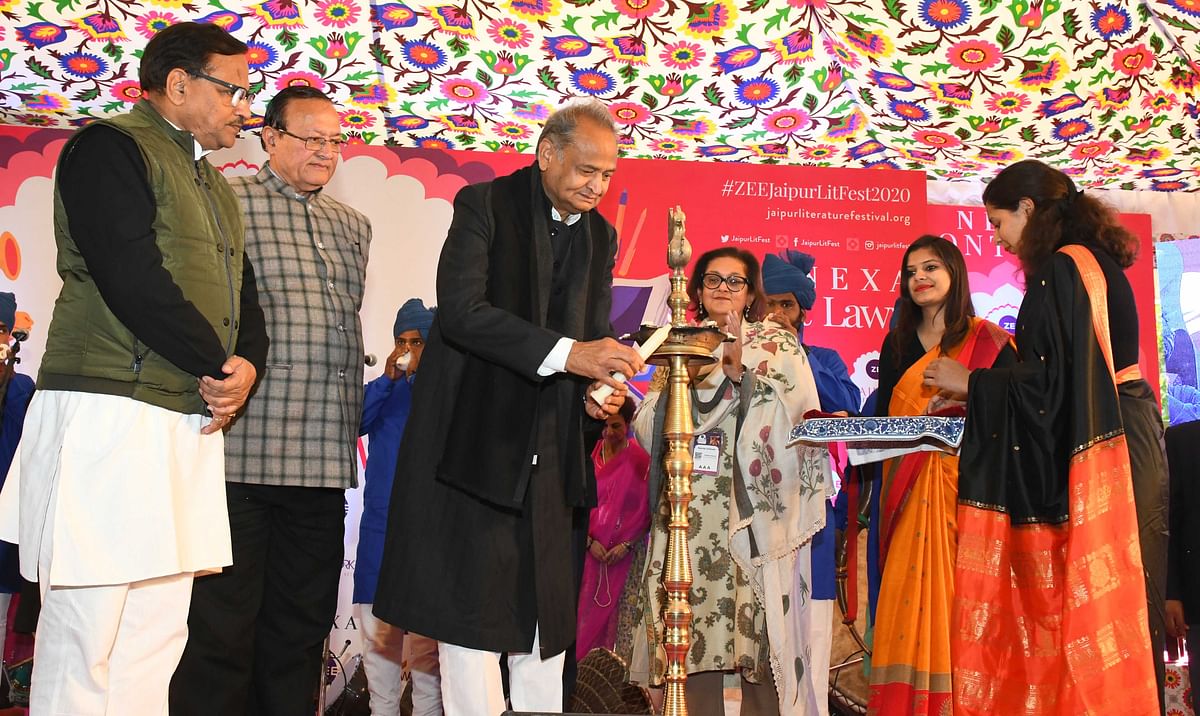 'Kaam ki baat' as important as 'mann ki baat', says Rajasthan CM Ashok Gehlot at Jaipur Literature Festival