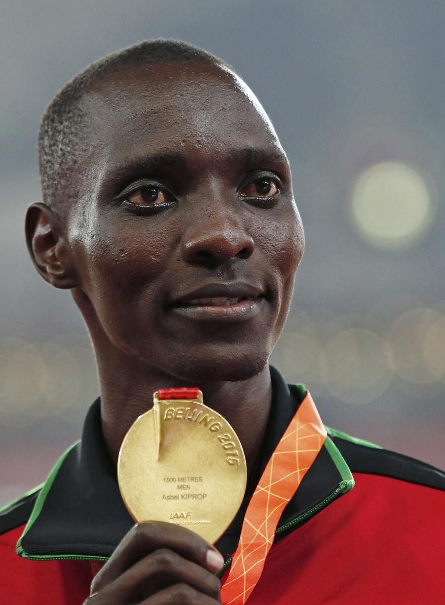 Kenyan champ Kiprop tests positive for EPO