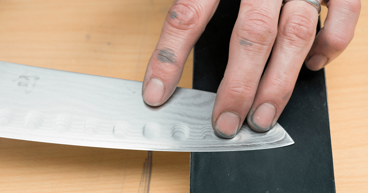 How To Sharpen A Serrated Knife - Dexam