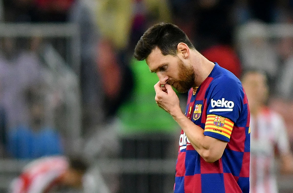Messi laments Barca's childish flaws in defeat