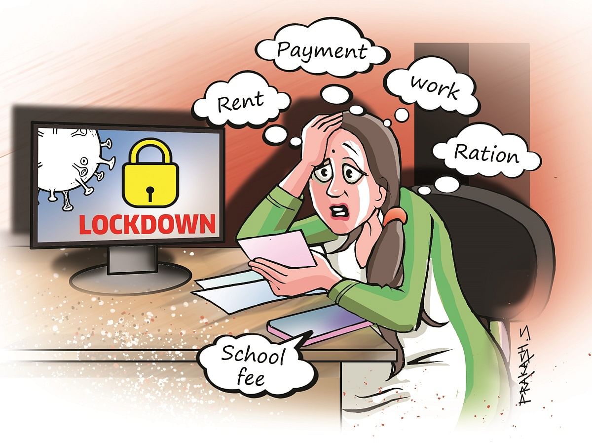 Lockdown more difficult for home-alone single women