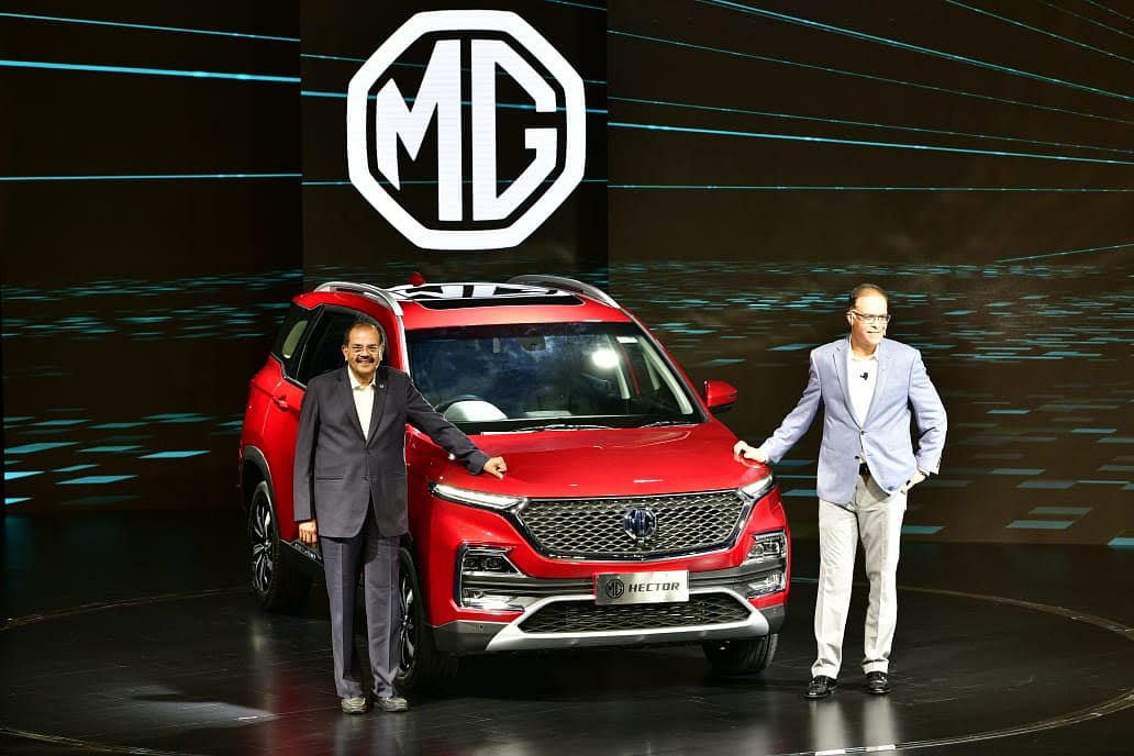 MG Motor unveils Hector, India's first Internet car