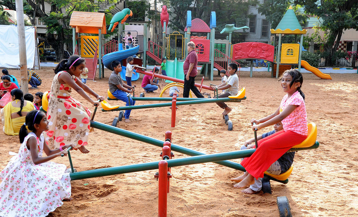 No free entry to kids' park in Jayanagar