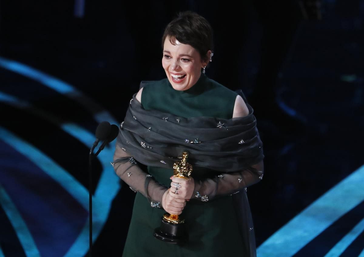 Olivia Colman wins best actress Oscar for The Favourite