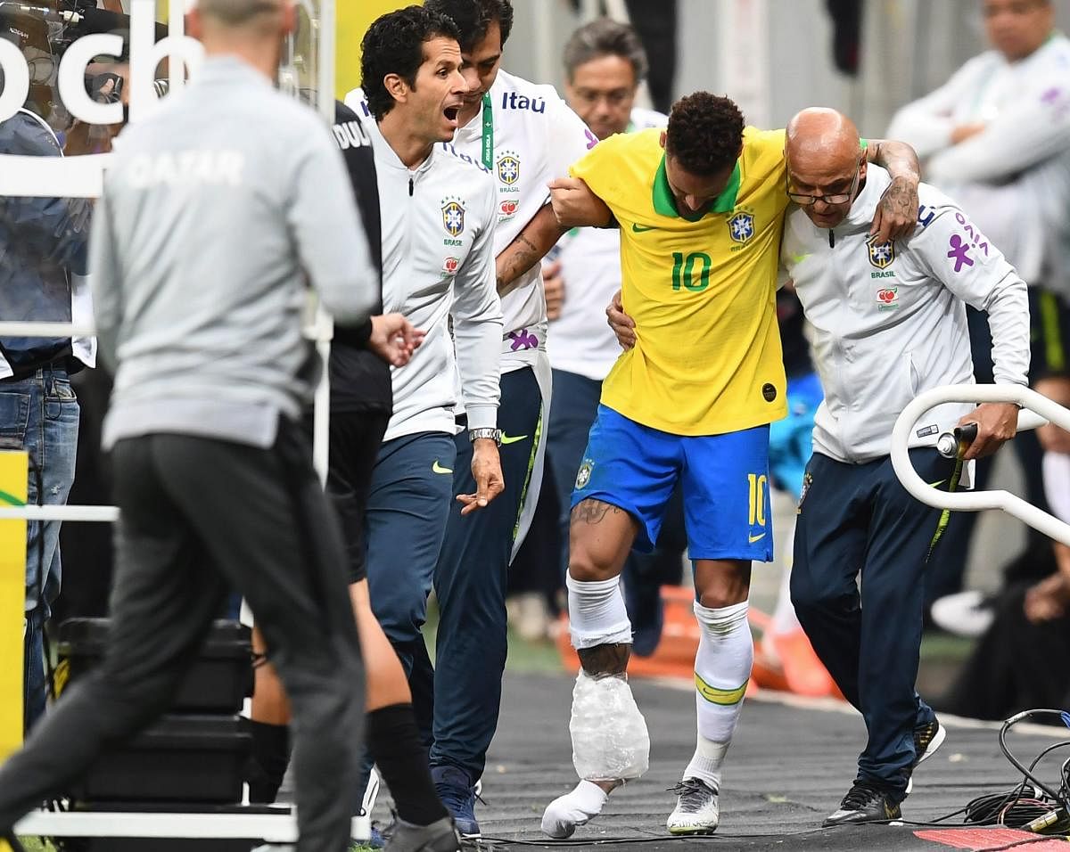 Injured Neymar out of Copa America