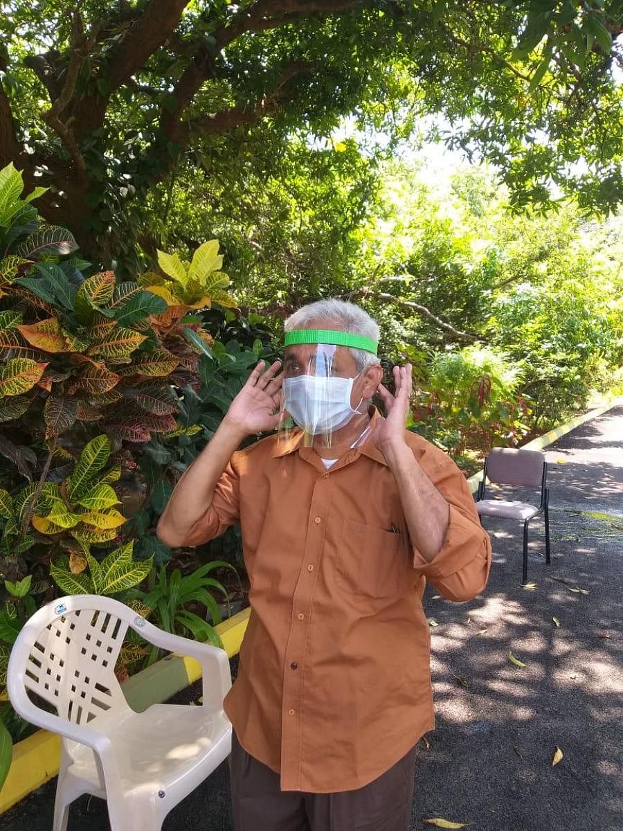 NITK develops low cost, reusable face shields to fight Covid-19