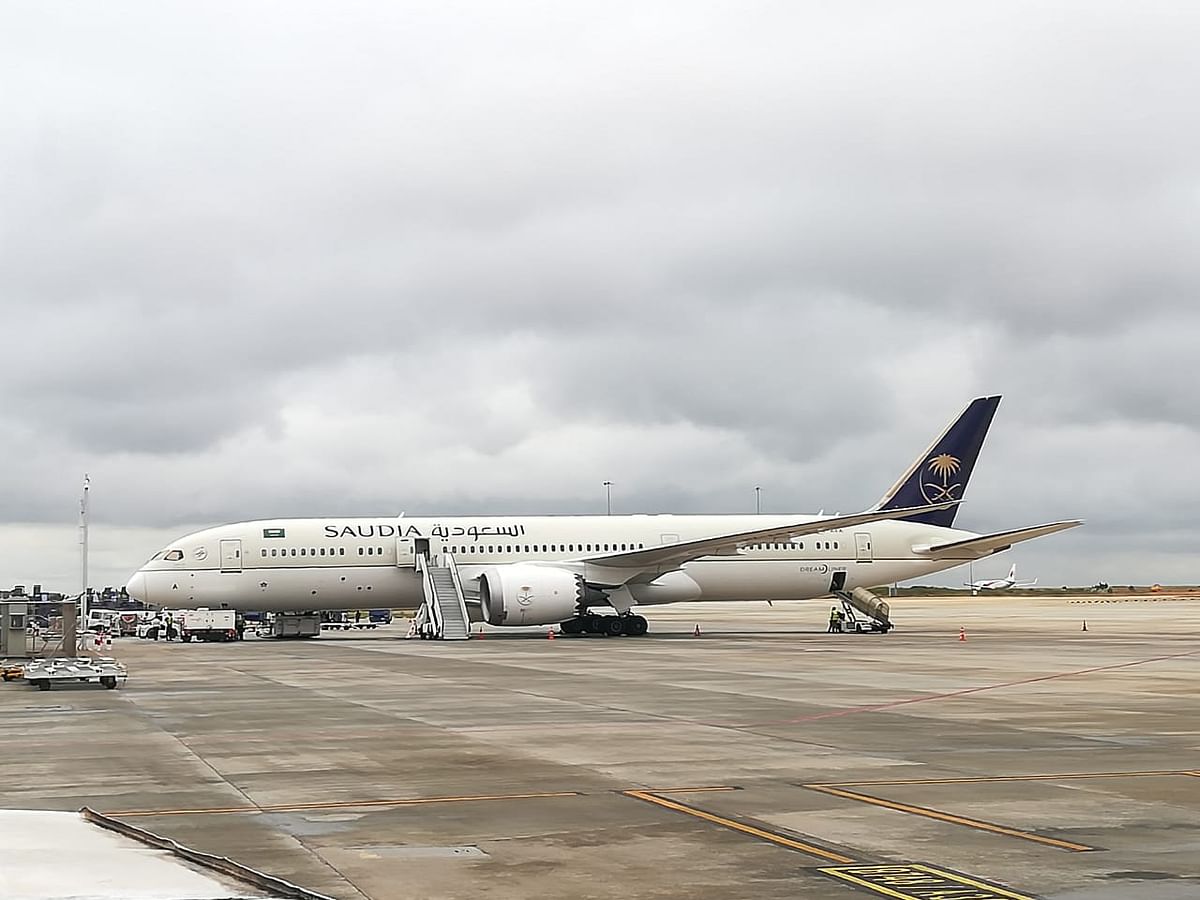 Saudi Arabian Airlines make emergency landing at KIA