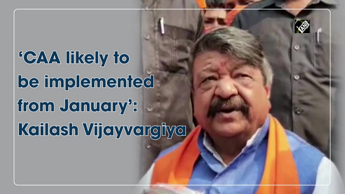 CAA likely to be implemented from January: Kailash Vijayvargiya