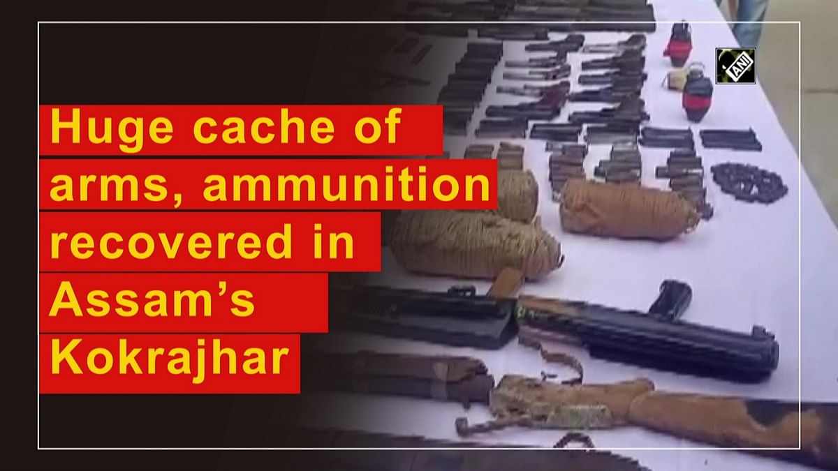 Huge cache of arms, ammunition recovered in Assam’s Kokrajhar