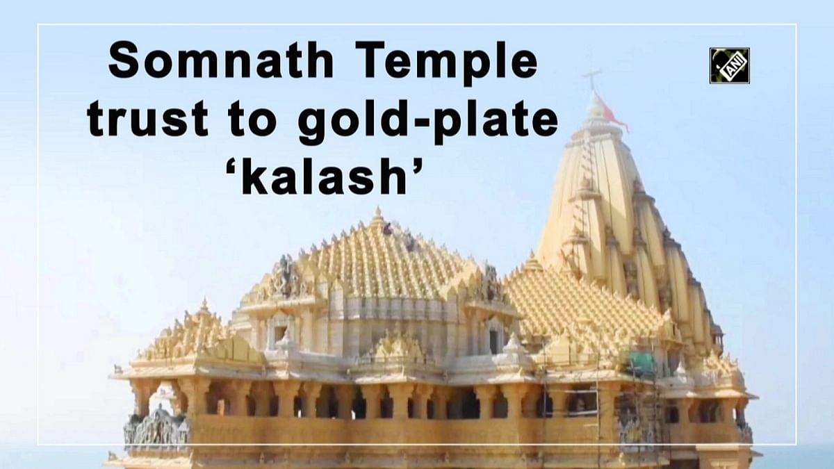 Somnath Temple trust to gold-plate ‘kalash’