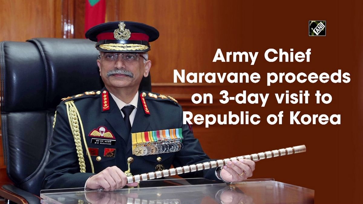 Army Chief Naravane proceeds on 3-day visit to Republic of Korea