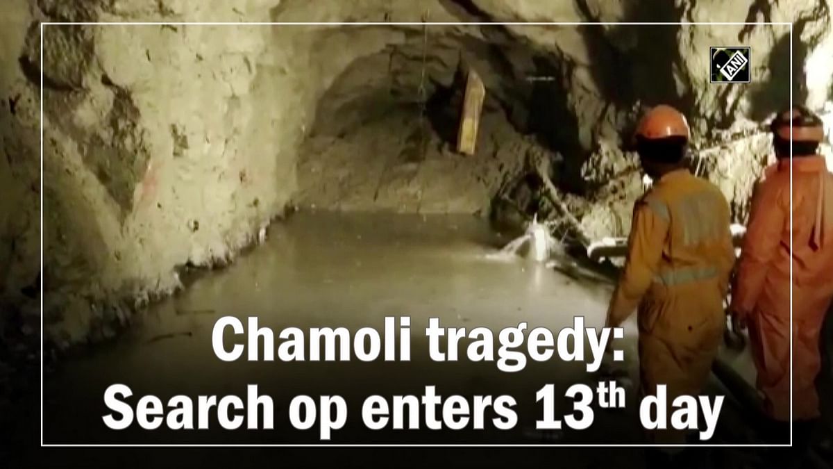 Chamoli tragedy: Search operation enters 13th day