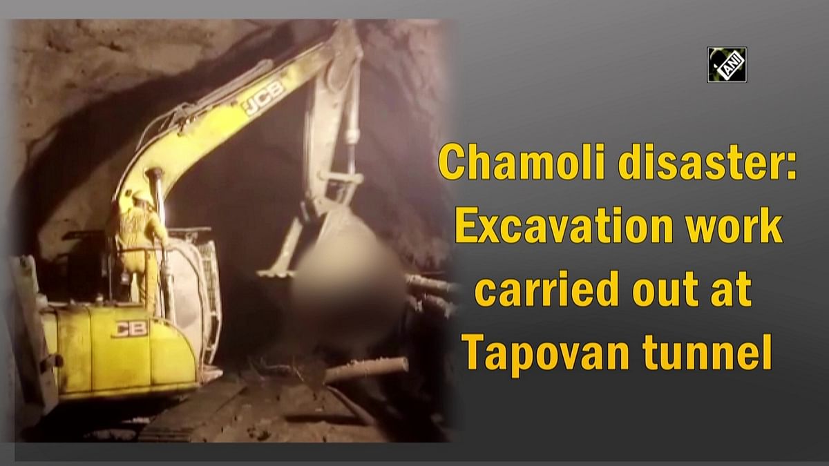 Chamoli disaster: Excavation work carried out at Tapovan tunnel