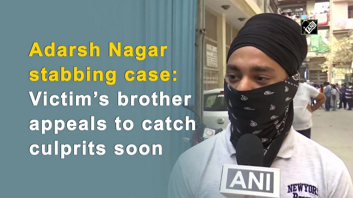 Adarsh Nagar stabbing case: Victim’s brother appeals to catch culprits soon