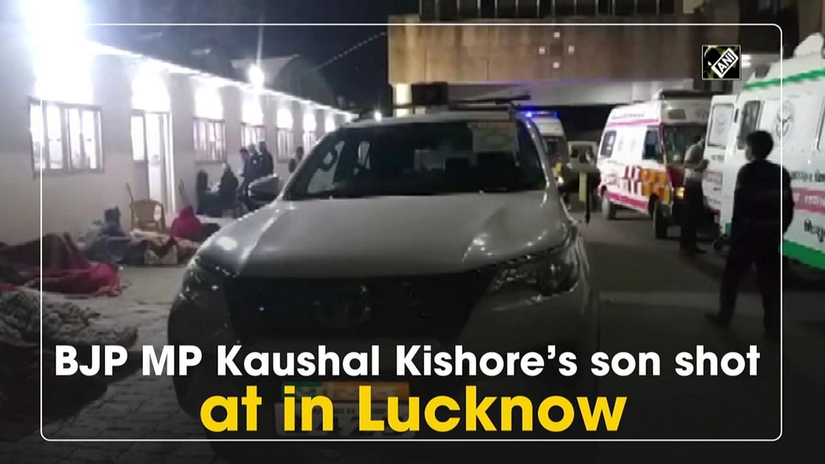 BJP MP Kaushal Kishore’s son shot at in Lucknow