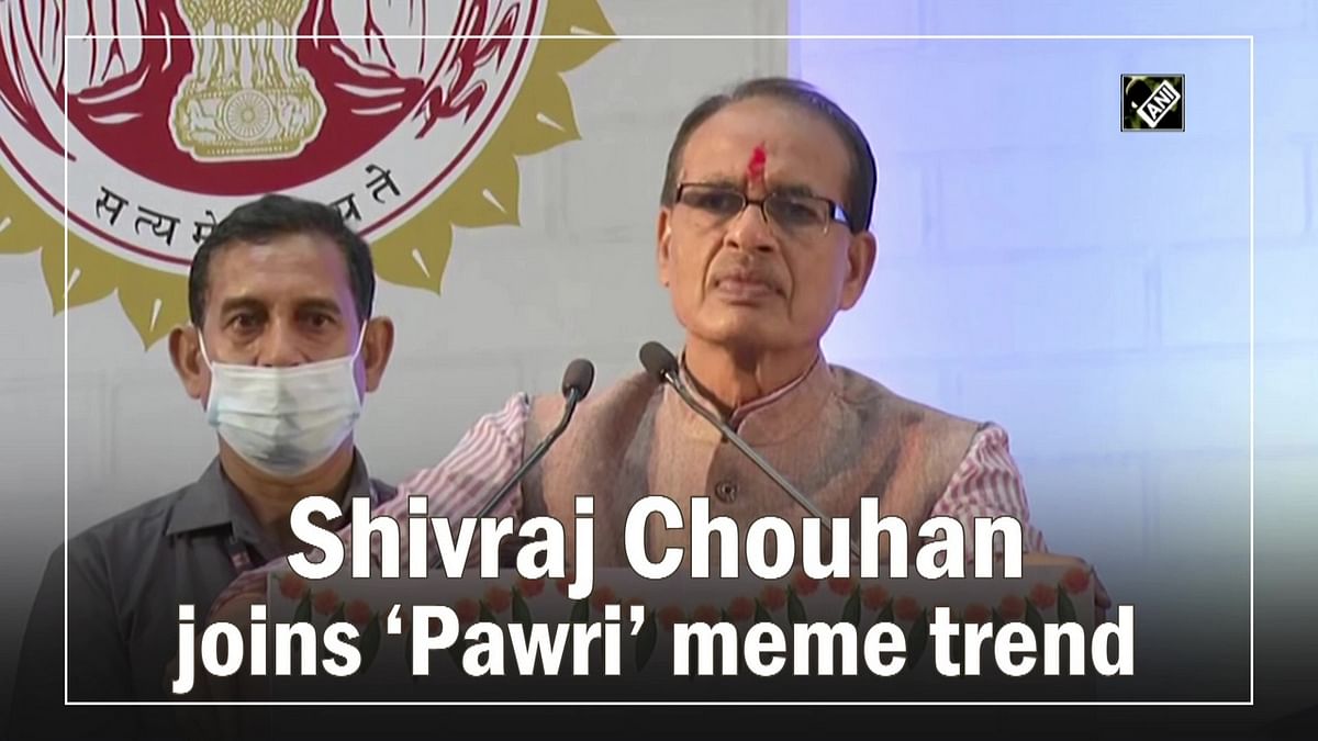 Watch: Shivraj Chouhan joins ‘Pawri’ meme trend