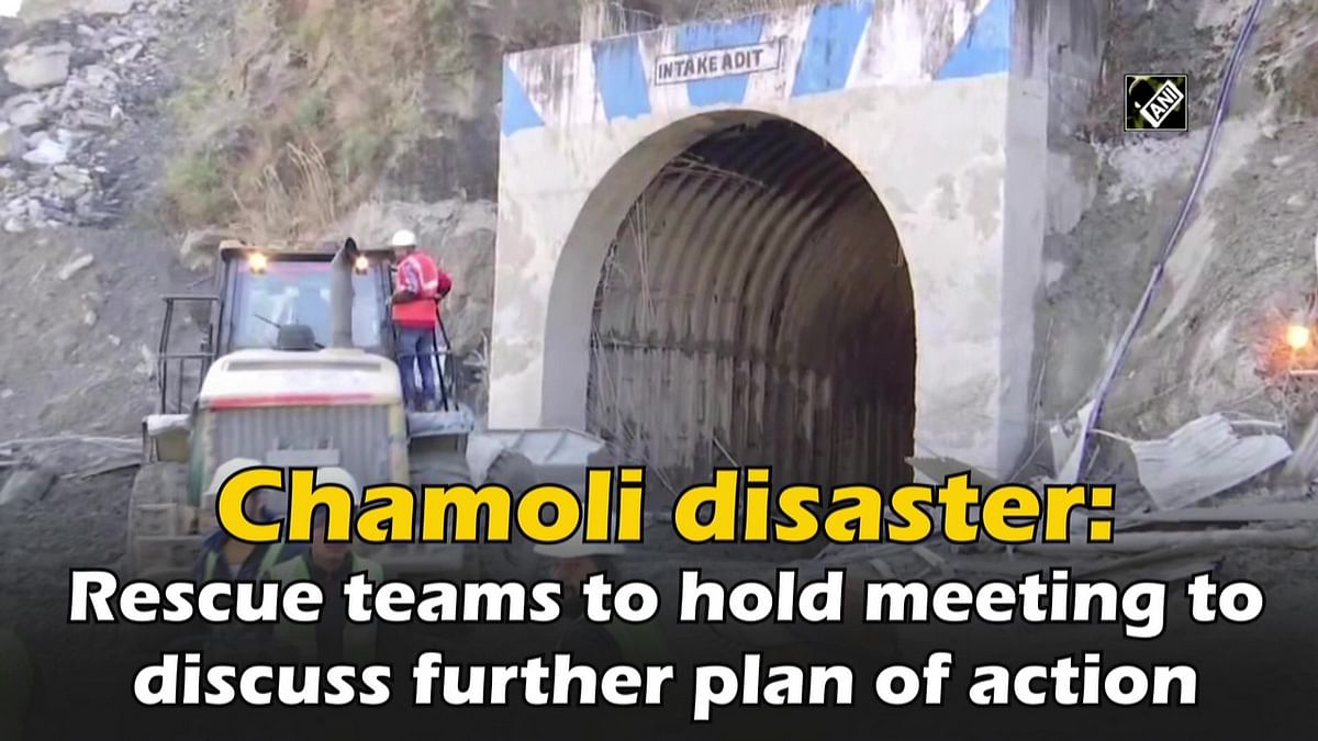 Rescue teams to discuss plan of action on Tapovan tunnel