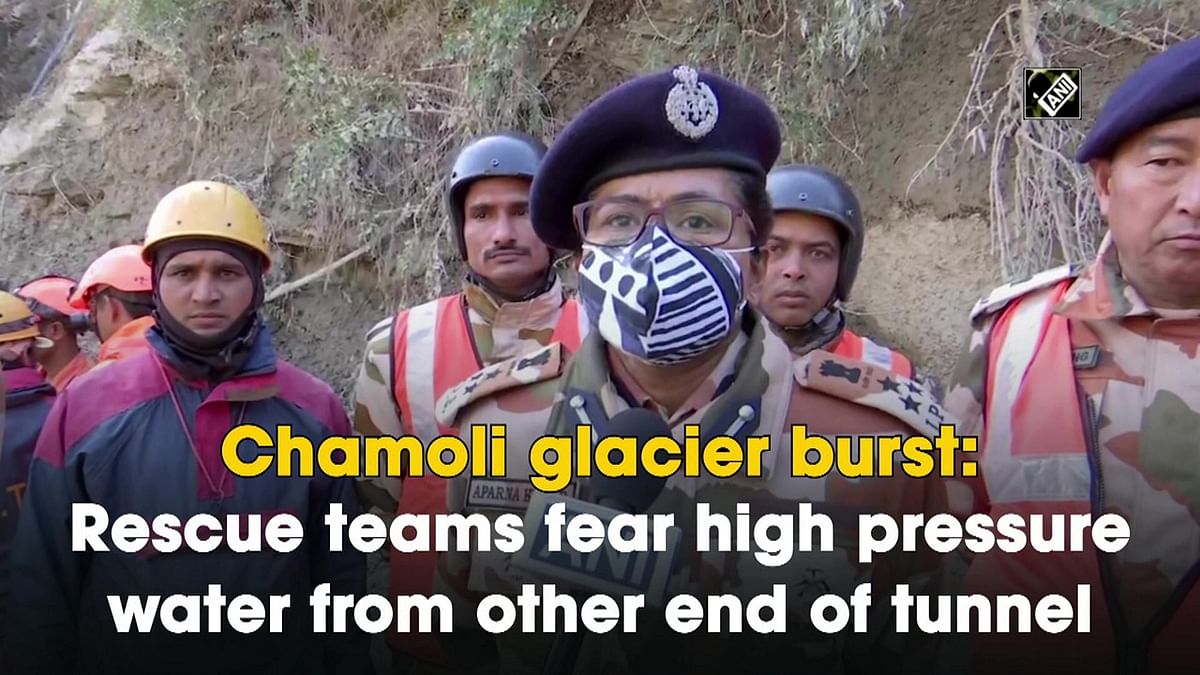 Chamoli Disaster: Rescue teams fear high pressure water from other end of tunnel