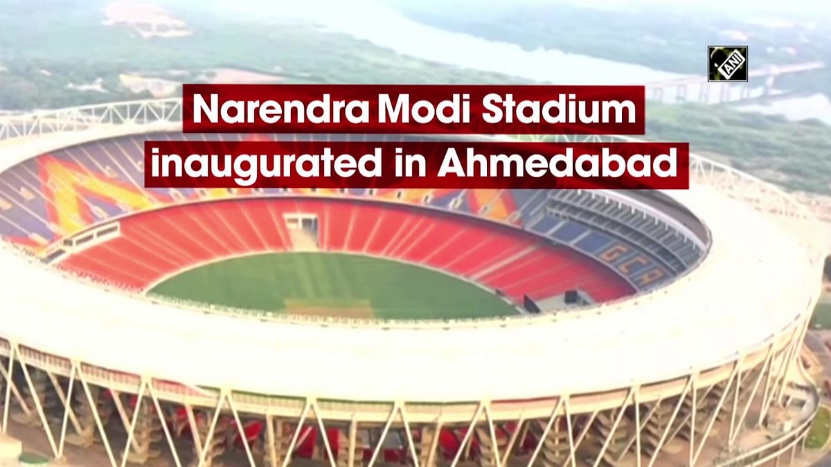 President Kovind inaugurates Narendra Modi Stadium in Ahmedabad