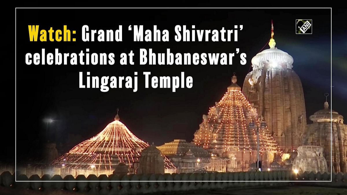 Watch: Grand ‘Maha Shivratri’ celebrations at Bhubaneswar’s Lingaraj Temple