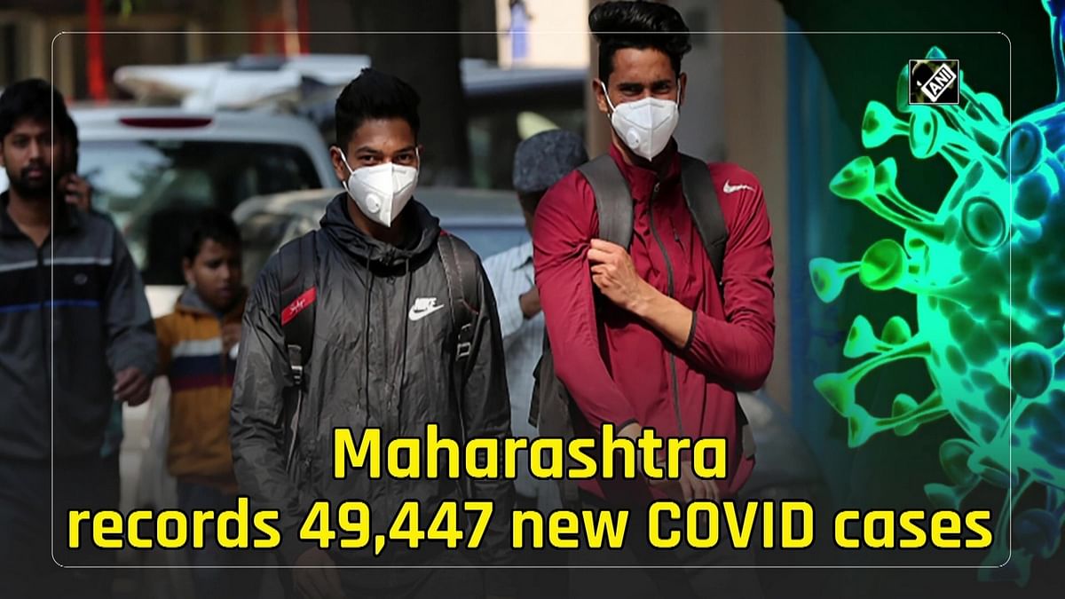 Maharashtra records 49,447 new Covid-19 cases
