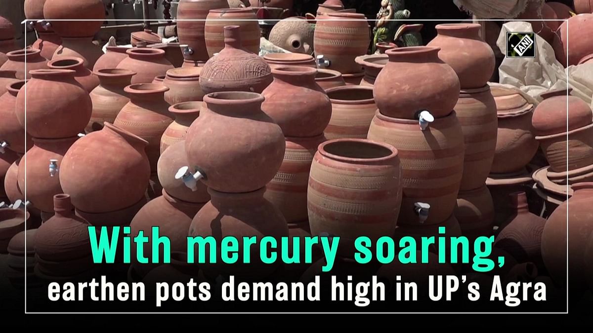 With mercury soaring, demand for earthen pots rises in Agra