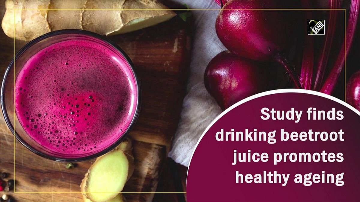 Study finds drinking beetroot juice promotes healthy ageing
