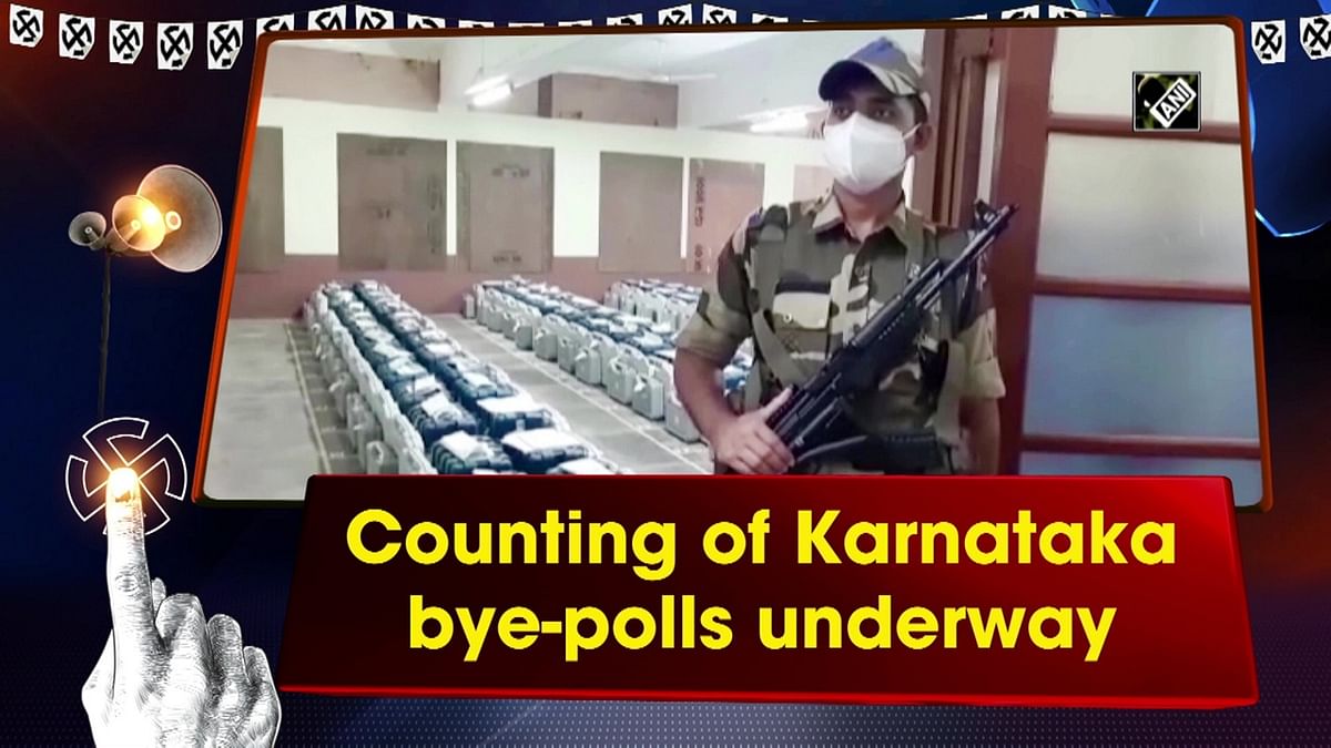 Counting of Karnataka bypolls underway