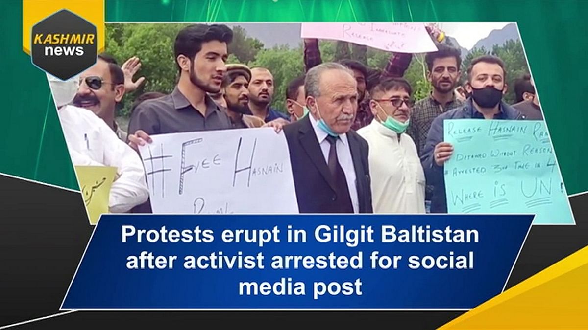 Protests in Gilgit Baltistan after activist arrested for social media post