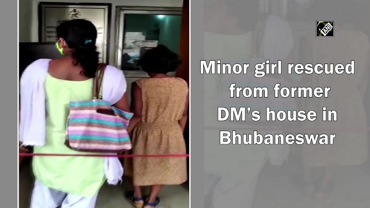 Minor girl rescued from former DM’s house in Bhubaneswar