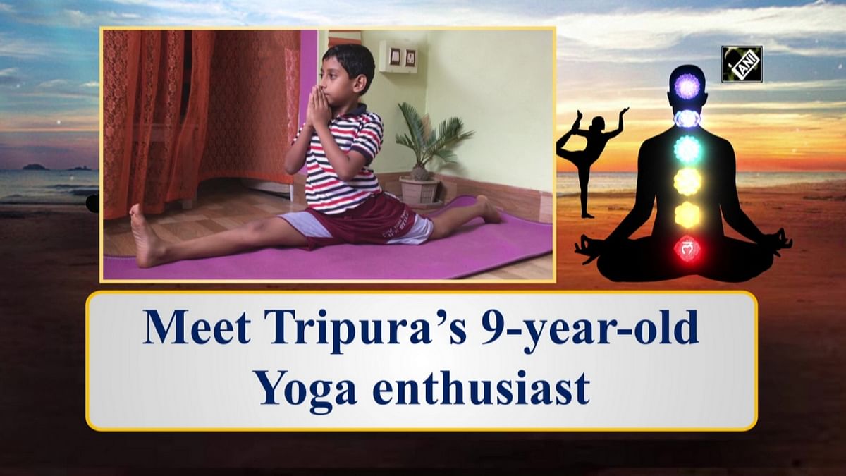 Meet Tripura’s 9-year-old Yoga enthusiast