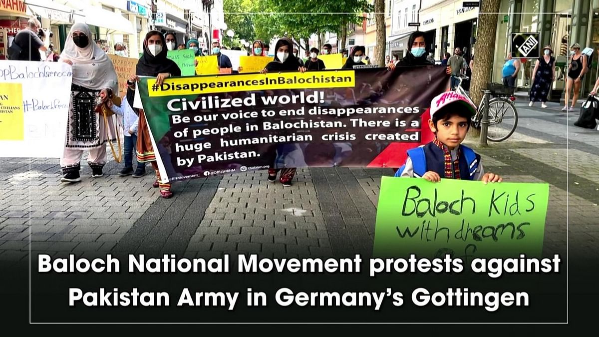 Baloch National Movement protests against Pakistan Army in Germany’s Gottingen