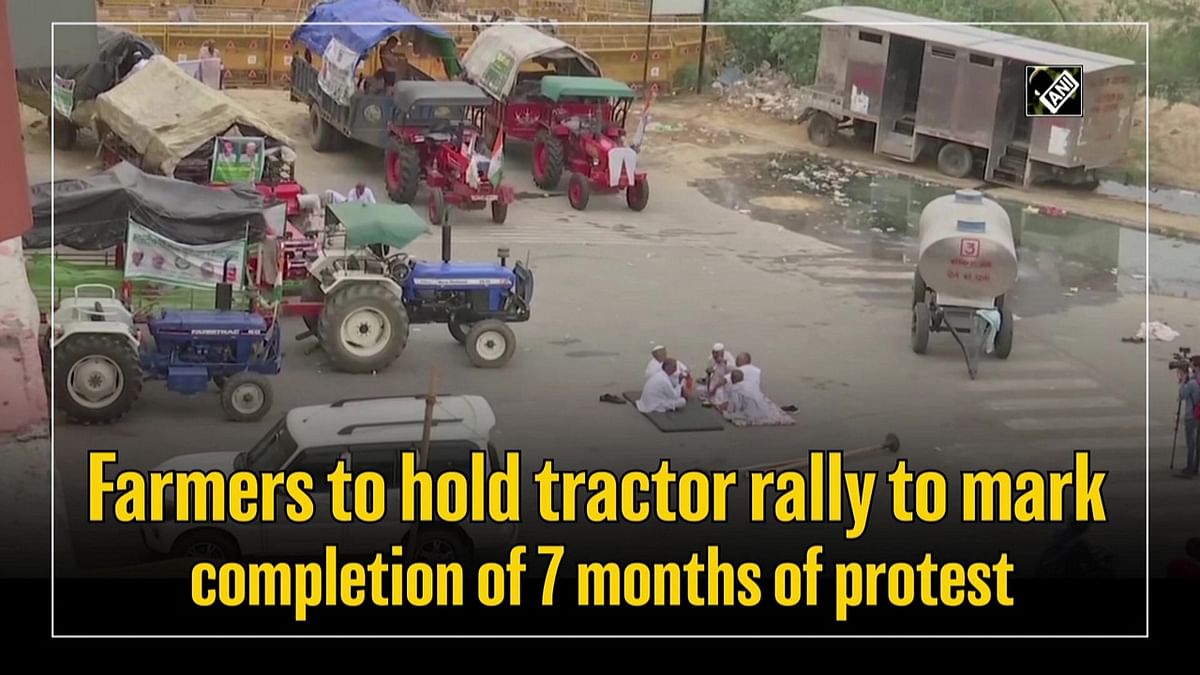 Farmers to hold tractor rally to mark completion of 7 months of protest