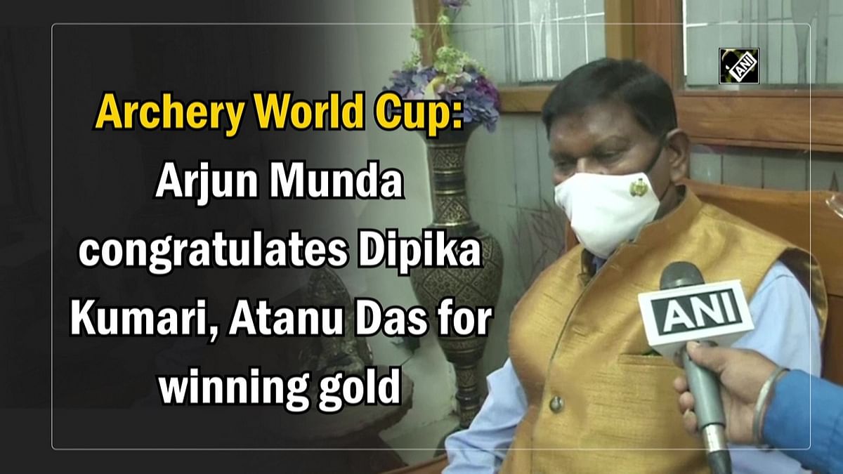 Archery World Cup: Arjun Munda congratulates Deepika Kumari, Atanu Das for winning gold