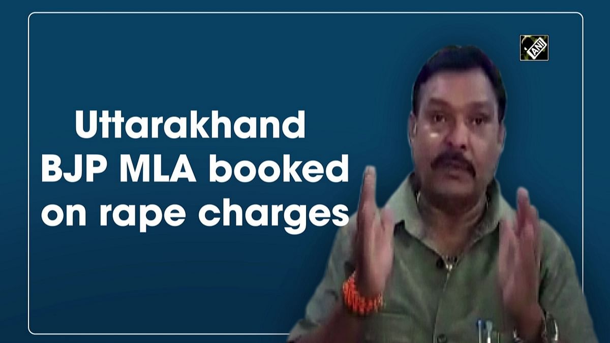 Uttarakhand BJP MLA booked on rape charges