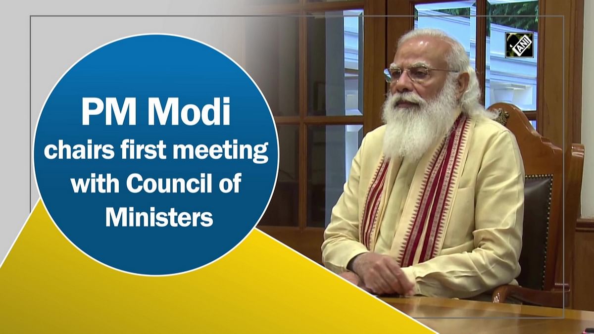 PM Modi chairs first meeting with Council of Ministers
