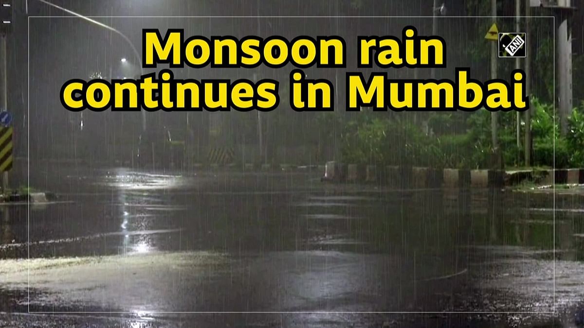 Monsoon rains continue in Mumbai 