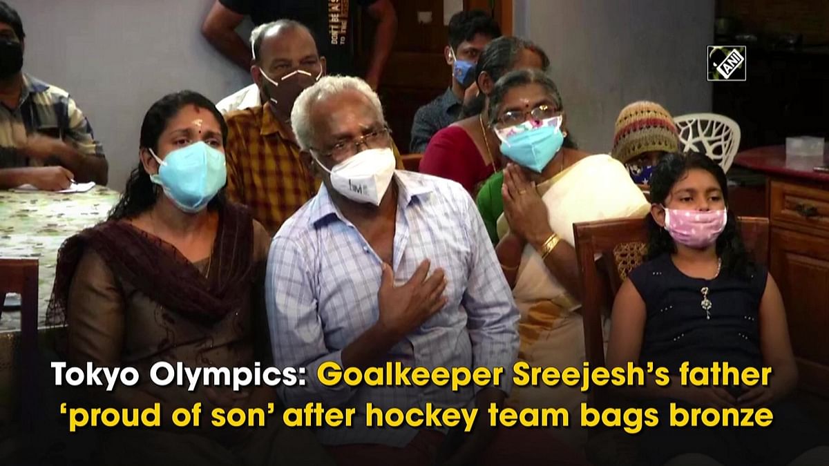 Tokyo Olympics: Goalkeeper Sreejesh’s family erupts in joy after India wins bronze medal
