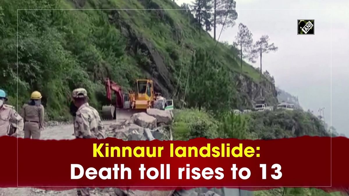 Kinnaur landslide death toll rises to 13