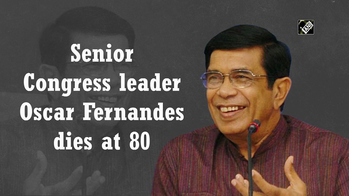Senior Congress leader Oscar Fernandes dies at 80