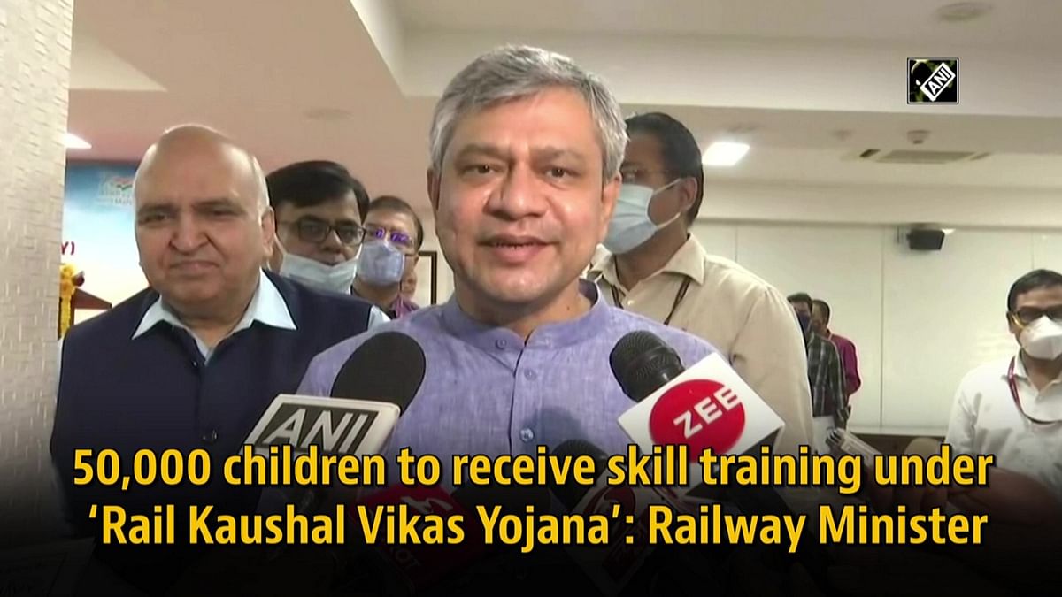 '50,000 children to receive skill training under Rail Kaushal Vikas Yojana'