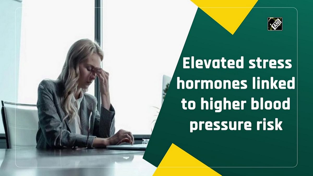 Elevated stress hormones linked to higher blood pressure risk