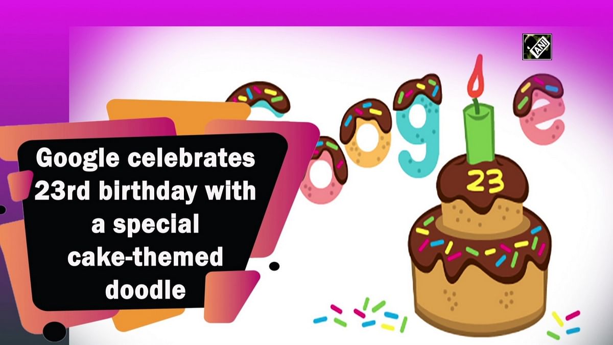 Google celebrates 23rd birthday with a special cake-themed doodle
