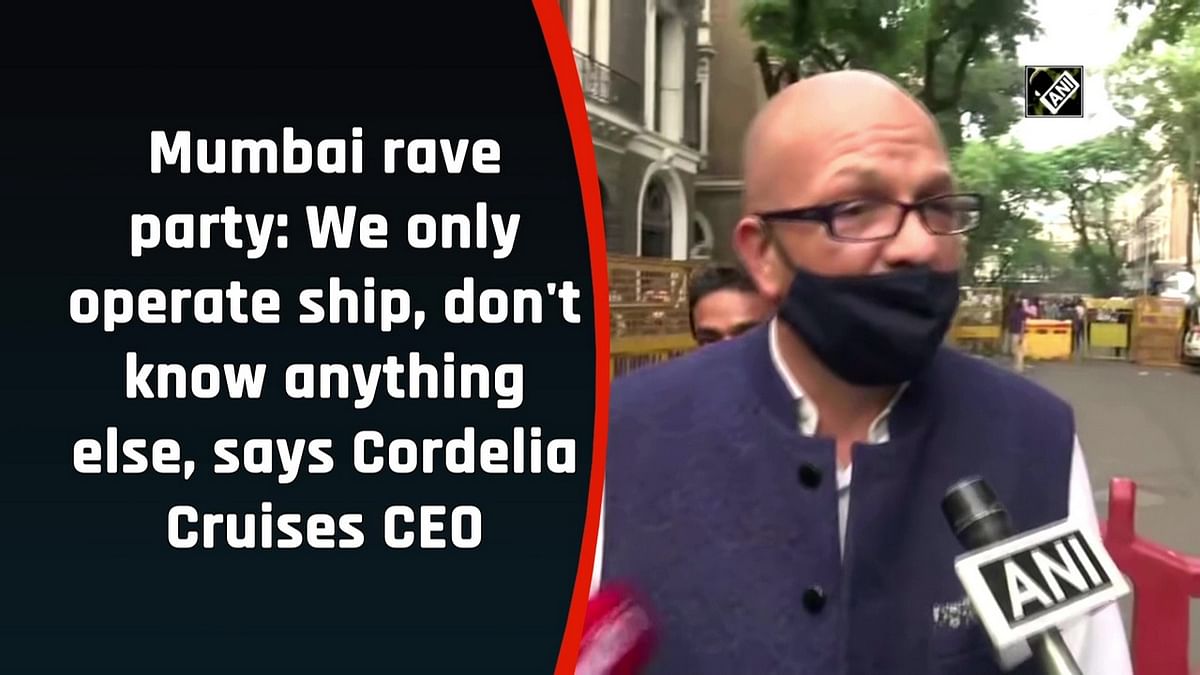 Mumbai rave party: We only operate ship, don't know anything else, says Cordelia Cruises CEO