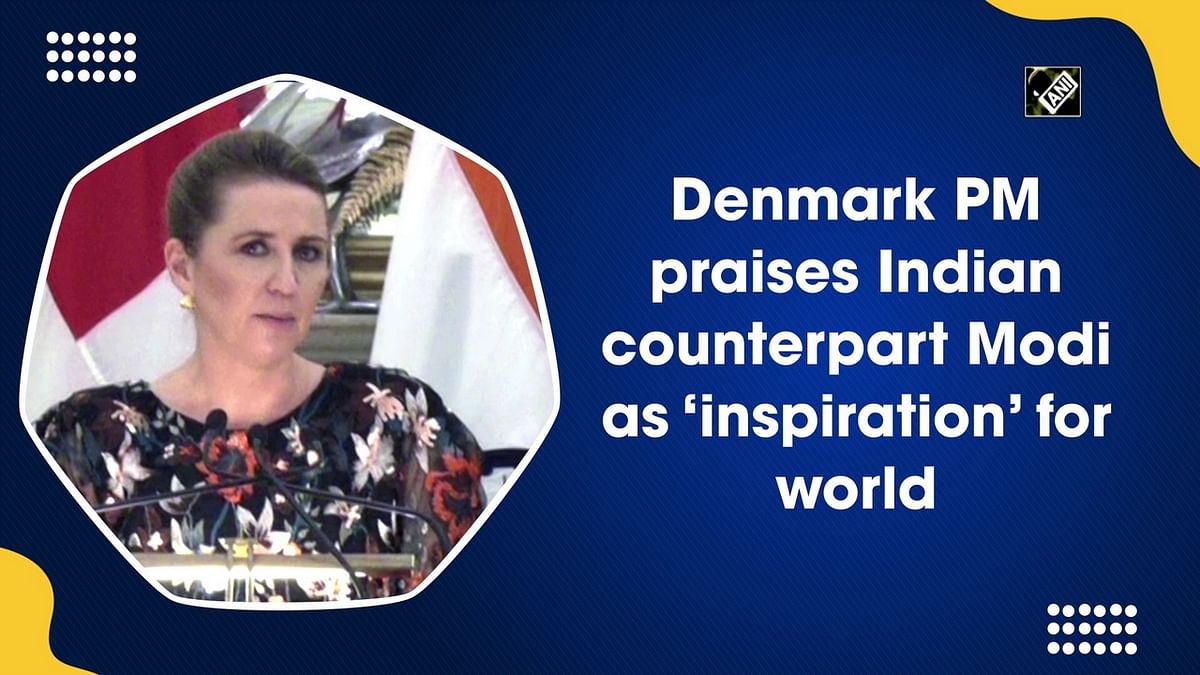 Denmark PM praises Modi as 'inspiration' for world