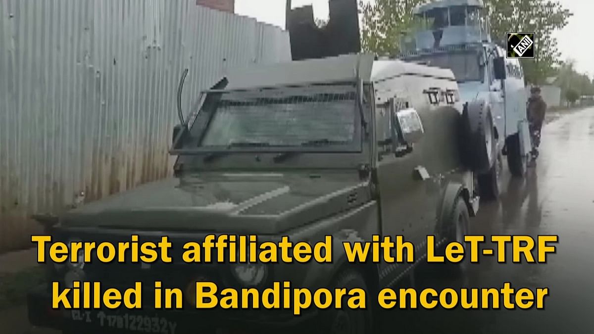 Terrorist killed in Bandipora encounter