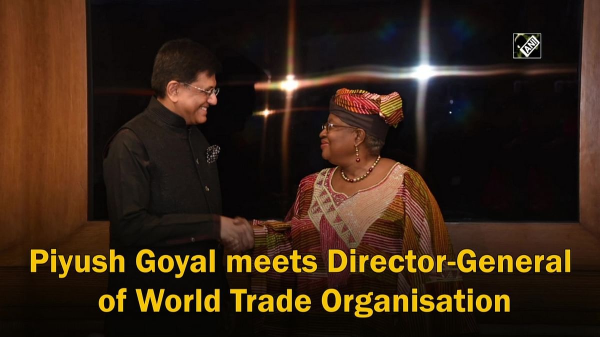 Piyush Goyal meets Director-General of World Trade Organisation